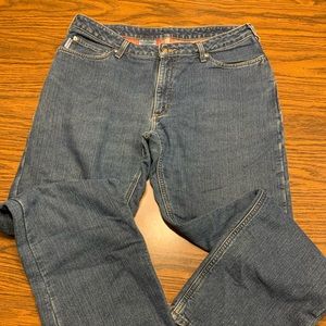 Women’s Flannel Lined Carhartt Jeans Size 12x32